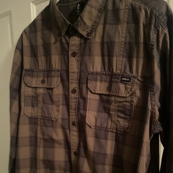 Men’s RVCA button down shirt - Picture 2 of 6